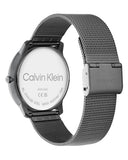 Calvin Klein Minimal Grey Dial Grey Mesh Bracelet Watch for Men - K3M517P4 Authentic Buy Shop Now