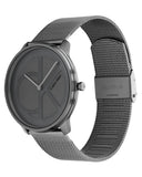 Calvin Klein Minimal Grey Dial Grey Mesh Bracelet Watch for Men - K3M517P4 Authentic Buy Shop Now