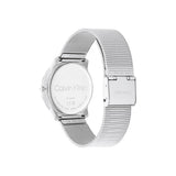 Calvin Klein Minimal Silver Dial Silver Mesh Bracelet Watch for Men - K3M211Y6 Authentic Buy Shop Now