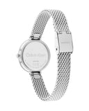 Calvin Klein Authentic White Dial Silver Mesh Bracelet Watch for Women - K8G23126 Authentic Buy Shop Now