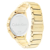 Calvin Klein Dainty White Dial Gold Steel Strap Watch for Women - K7L23546 Authentic Buy Shop Now