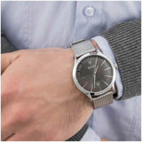 Maserati Epoca Grey Dial Grey Mesh Bracelet Watch For Men - R8853118002 Authentic Buy Shop Now