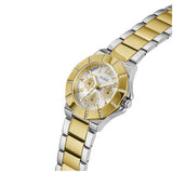 Guess Sunray Multifunction Silver Dial Two Tone Steel Strap Watch for Women - GW0616L2 Authentic Buy Shop Now
