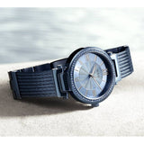 Guess Soho Diamonds Blue Dial Blue Mesh Bracelet Watch For Women - W0638L3 Authentic Buy Shop Now