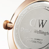 Daniel Wellington Dapper Bristol White Dial Brown Leather Strap Watch For Men - DW00100086 Authentic Buy Shop Now