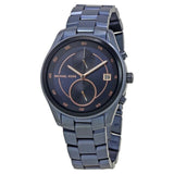 Michael Kors Briar Blue Dial Blue Steel Strap Watch For Women - MK6468 Authentic Buy Shop Now