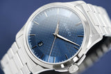 Gucci G Timeless Blue Dial Silver Steel Strap Watch For Men - YA126440 Authentic Buy Shop Now
