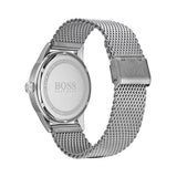 Hugo Boss Legacy Grey Dial Silver Mesh Bracelet Watch for Men - 1513673 Authentic Buy Shop Now