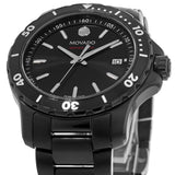 Movado Series 800 Black Dial Black Steel Strap Watch For Men - 2600143 Authentic Buy Shop Now