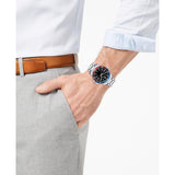 Movado Series 800 Pepsi Black Dial Silver Steel Strap Watch for Men - 2600152 Authentic Buy Shop Now