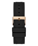 Guess Fusion Multifunction Black Dial Black Rubber Strap Watch For Women - GW0519L4 Authentic Buy Shop Now