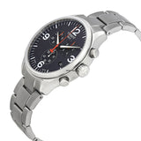 Tissot Chrono XL Black Dial Silver Steel Strap Watch For Men - T116.617.11.057.00 Authentic Buy Shop Now