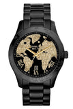 Michael Kors Layton Pave Black Dial Black Steel Strap Watch for Women - MK6091 Authentic Buy Shop Now