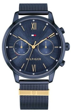 Tommy Hilfiger Blake Quartz Blue Dial Blue Mesh Bracelet Watch for Men - 1782305 Authentic Buy Shop Now