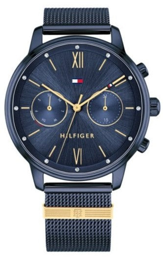 Tommy Hilfiger Blake Quartz Blue Dial Blue Mesh Bracelet Watch for Men - 1782305 Authentic Buy Shop Now