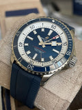 Breitling Superocean Automatic 42mm Blue Dial Blue Rubber Strap Watch for Men - A17375E71C1S1 Authentic Buy Shop Now