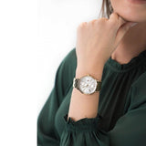Tommy Hilfiger Jenna Quartz White Dial Gold Steel Strap Watch for Women - 1782069 Authentic Buy Shop Now