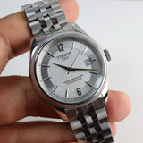 Tissot Ballade Powermatic 80 Cosc Silver Dial Silver Steel Strap Watch For Men - T108.408.11.037.00 Authentic Buy Shop Now