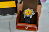 Breitling Avenger II Seawolf Yellow Dial Mens Watch - A1733110/I519/153S Authentic Buy Shop Now
