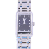 Longines Dolcevita Black Dial Silver Steel Strap Watch for Women - L5.258.4.57.6 Authentic Buy Shop Now