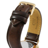 Daniel Wellington Classic Bristol Black Dial Brown Leather Strap Watch for Men - DW00100137 Authentic Buy Shop Now