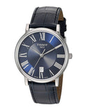 Tissot Carson Premium Blue Dial Blue Leather Strap Watch For Men - T122.410.16.043.00 Authentic Buy Shop Now