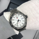 Tag Heuer Formula 1 White Dial Silver Steel Strap Watch for Men - WAZ1111.BA0875 Authentic Buy Shop Now