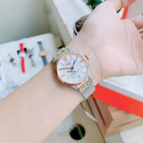 Tissot Chemin Des Tourelles Powermatic 80 Lady Silver Dial Two Tone Steel Strap Watch For Women - T099.207.22.118.02 Authentic Buy Shop Now