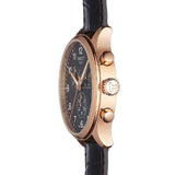 Tissot Chrono XL Black Dial Brown Leather Strap Watch For Men - T116.617.36.057.01 Authentic Buy Shop Now