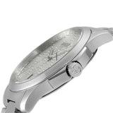 Gucci G Timeless Quartz Silver Dial Silver Steel Strap Watch For Women - YA126551 Authentic Buy Shop Now