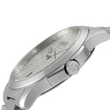 Gucci G Timeless Quartz Silver Dial Silver Steel Strap Watch For Women - YA126459 Authentic Buy Shop Now