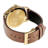 Gucci G Timeless Butterfly Brown Dial Brown Leather Strap Watch For Women - YA1264063 Authentic Buy Shop Now