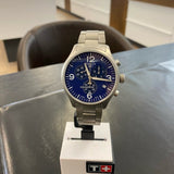 Tissot T Sport Chrono XL Chronograph Blue Dial Silver Steel Strap Watch For Men - T116.617.11.047.00 Authentic Buy Shop Now
