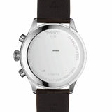 Tissot T Sport Chrono XL Classic Silver Dial Brown Leather Strap Watch For Men - T116.617.16.037.00 Authentic Buy Shop Now