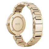 Hugo Boss Allusion Gold Dial Gold Steel Strap Watch for Women - 1502415 Authentic Buy Shop Now