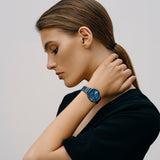 Hugo Boss Infinity Blue Dial Blue Mesh Bracelet Watch for Women - 1502518 Authentic Buy Shop Now