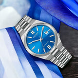 Citizen x Pantone Automatic Blue Dial Silver Steel Strap Watch For Men - NJ0158-89L Authentic Buy Shop Now