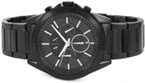 Armani Exchange Drexler Chronograph Black Dial Black Steel Strap Watch For Men - AX2601 Authentic Buy Shop Now