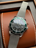 Breitling Superocean Heritage 42mm Chronograph Green Bezel Mens Watch - A1732136 Authentic Buy Shop Now