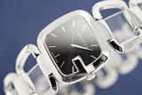 Gucci G Gucci Black Dial Silver Steel Strap Watch For Women - YA125407 Authentic Buy Shop Now