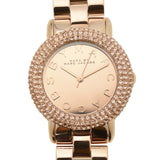 Marc Jacobs Marci Crystals Rose Gold Dial Rose Gold Steel Strap Watch for Women - MBM3192 Authentic Buy Shop Now