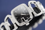 Gucci G Gucci Black Dial Silver Steel Strap Watch For Women - YA125510 Authentic Buy Shop Now