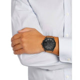 Diesel Mega Chief Chronograph Grey Dial Brown Leather Strap Watch For Men - DZ4463 Authentic Buy Shop Now