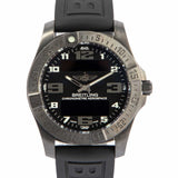 Breitling Aerospace Evo Black Dial Black Rubber Strap Watch for Men - V79363101B1S1 Authentic Buy Shop Now