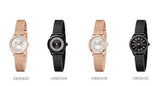Calvin Klein Minimal Diamonds Black Dial Black Mesh Bracelet Watch for Women - K3M2342R Authentic Buy Shop Now