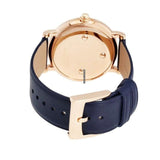 Marc Jacobs Roxy Navy Blue Dial Blue Leather Strap Watch for Women - MJ1534 Authentic Buy Shop Now