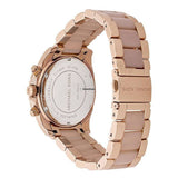 Michael Kors Blair Chronograph Rose Gold Dial Two Tone Steel Strap Watch for Women - MK5943 Authentic Buy Shop Now