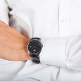 Tissot T Classic Tradition Black Dial Black Leather Strap Watch For Men - T063.610.16.057.00 Authentic Buy Shop Now