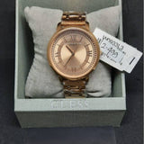 Guess Montauk Rose Gold Dial Rose Gold Steel Strap Watch For Women - W0933L3 Authentic Buy Shop Now