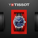 Tissot Chrono XL Classic Blue Dial Brown Leather Strap Watch For Men - T116.617.16.047.00 Authentic Buy Shop Now